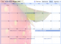 Calendario Attivit&agrave;